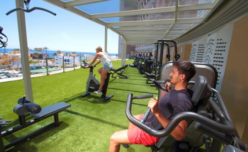 GIMNASIO Hotel HL Suite Nardos**** en Gran Canaria GIMNASIO Hotel HL Suite Nardos**** en Gran Canaria
